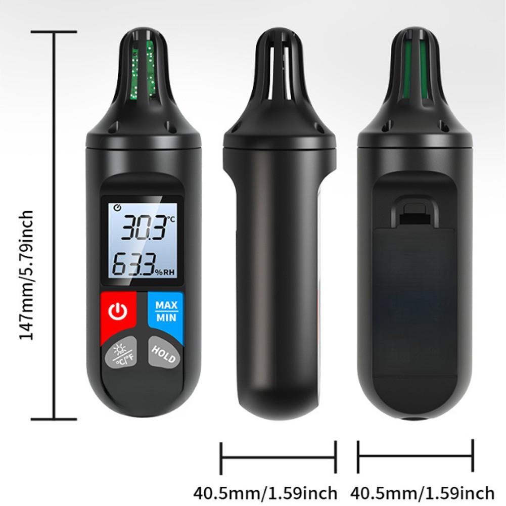 Digital Thermometer Hygrometer Temperature Meter Compact Portable Design