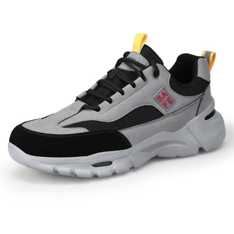 Men's Ultra-light Fashionable Safety Work Shoes - Anti-smash & Anti-puncture