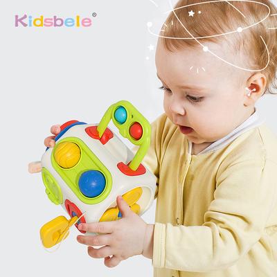 Montessori Busy Cube für Kleinkinder Baby Lernspielzeug Geschenke 0-3 Jahre Fidget Busy Board Sensorisches Reise Spielzeug