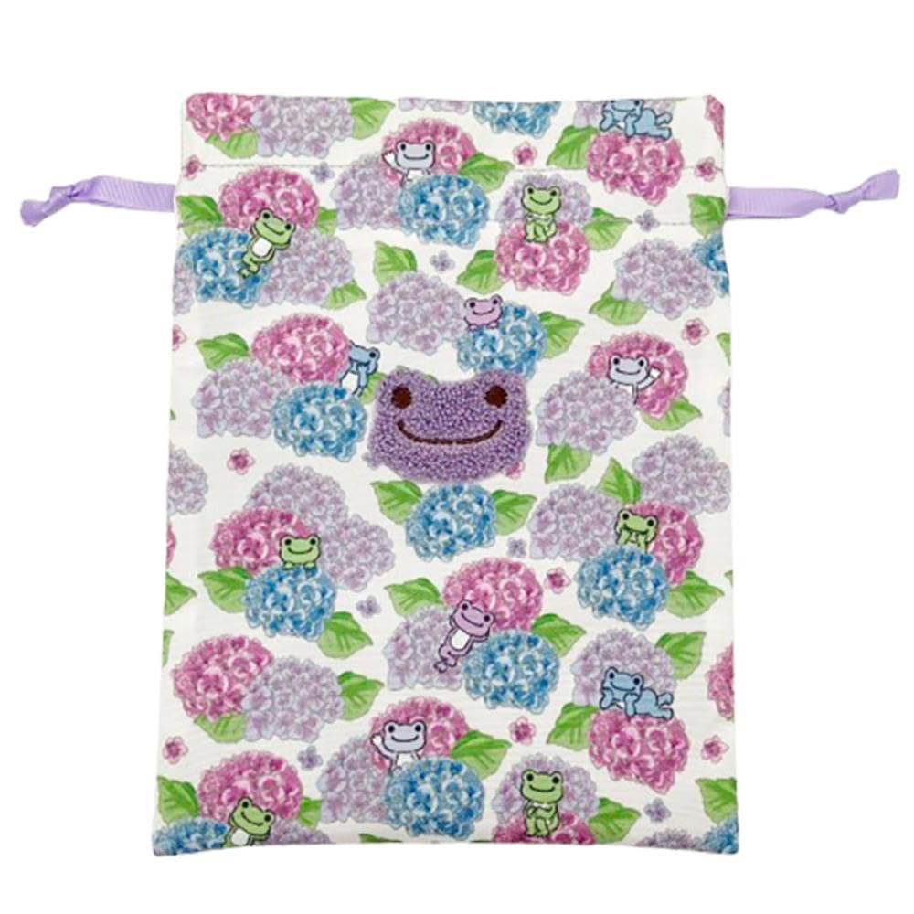 

Nakajima Corporation Лягушонок Пиклз Сумка-мешок с цветочным принтом Hibiya Kadan H27 x Ш20 x Г1см 211279-25
