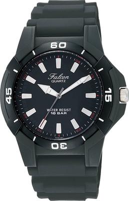 Citizen Falcon 10 ATM Water Black Q&Q Wristwatch, Q596-851, Resistant,