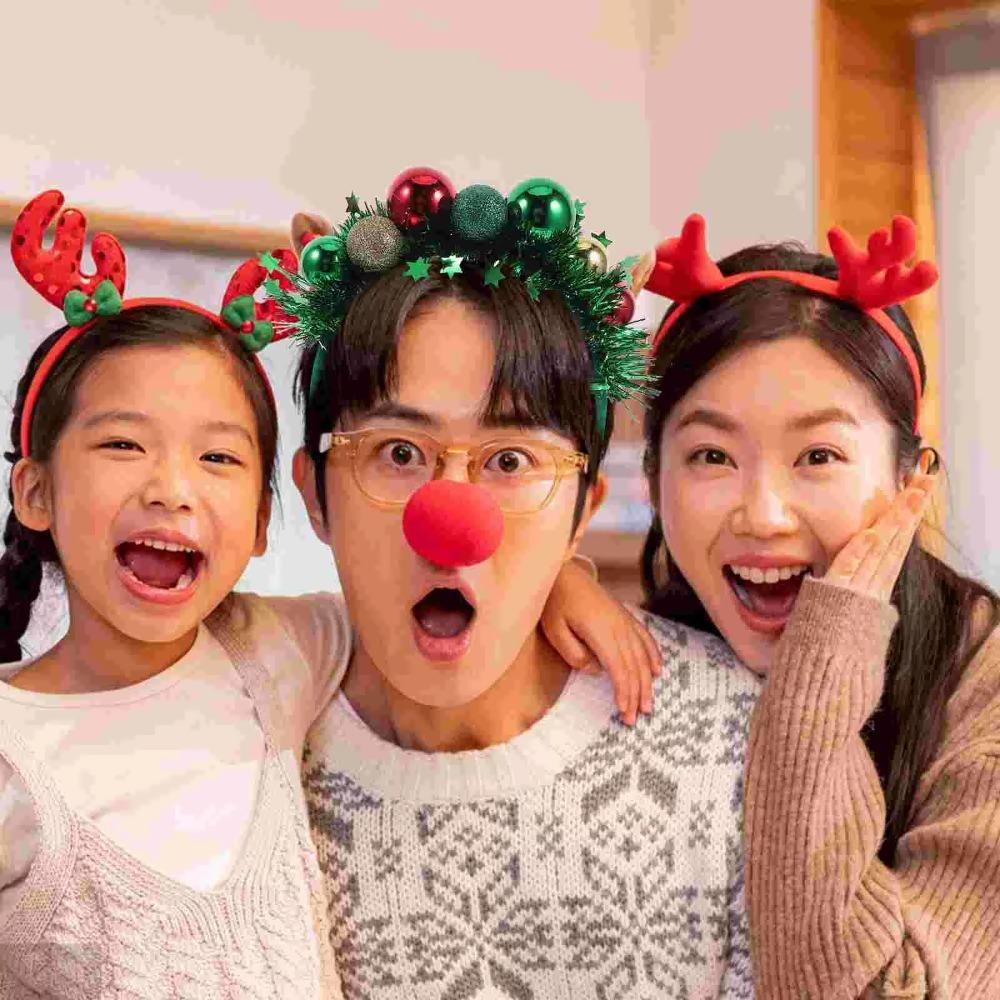 Colored Balls Party Headband Performance Holiday Hair Accessories  New Year Gifts