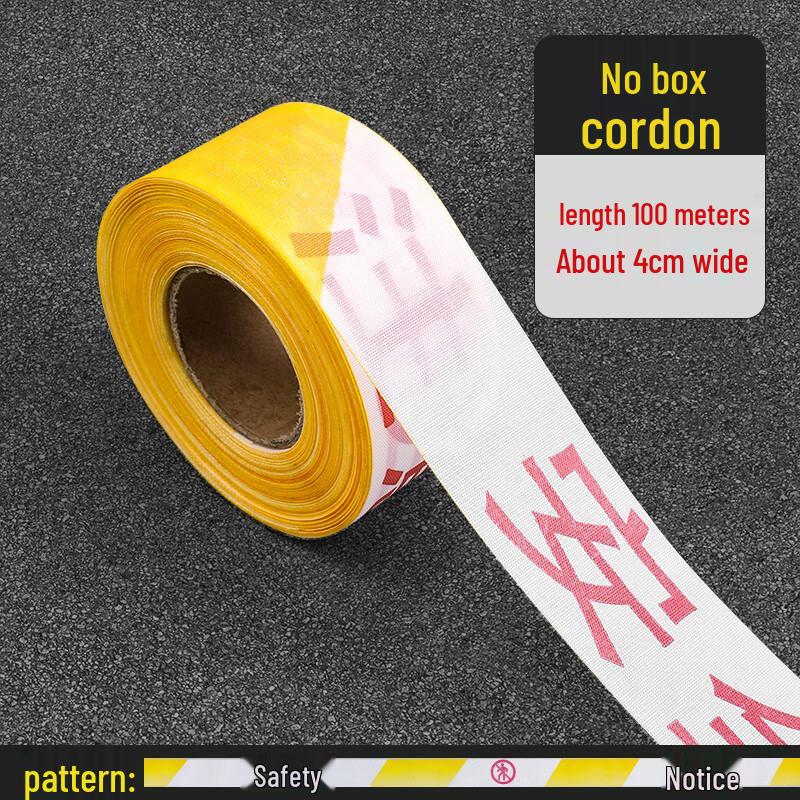 Disposable Retractable Safety Warning Barrier Tape