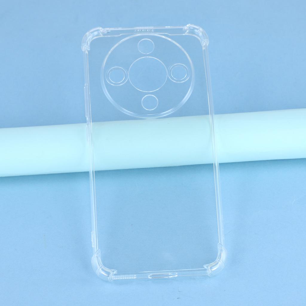 For Honor Magic8 Lite 5G/X9d 5G/X70 5G Transparent TPU Case Reinforced Corners Drop-proof Phone Cover