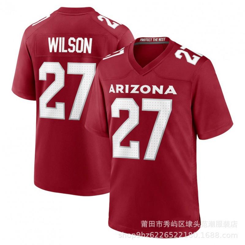 NFL Arizona Cardinals 18 Embroidered Football Jersey Mens Team Sports Uniform