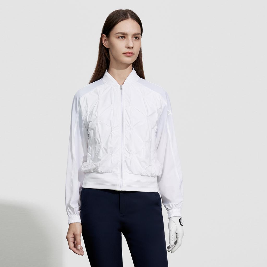 New FILA Jackets Women's Jade White A11W425702FWT