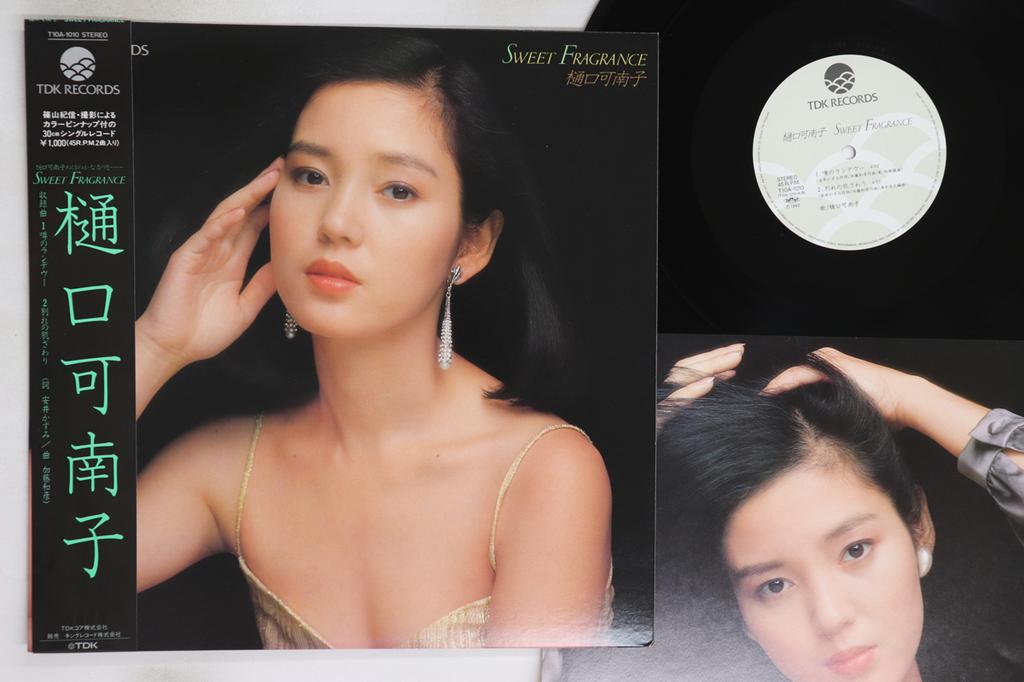 LP Record KANAKO HIGUCHI - Sweet Fragrance T10A1010 TDK Japan Obi Japanese Enka/Traditional Used