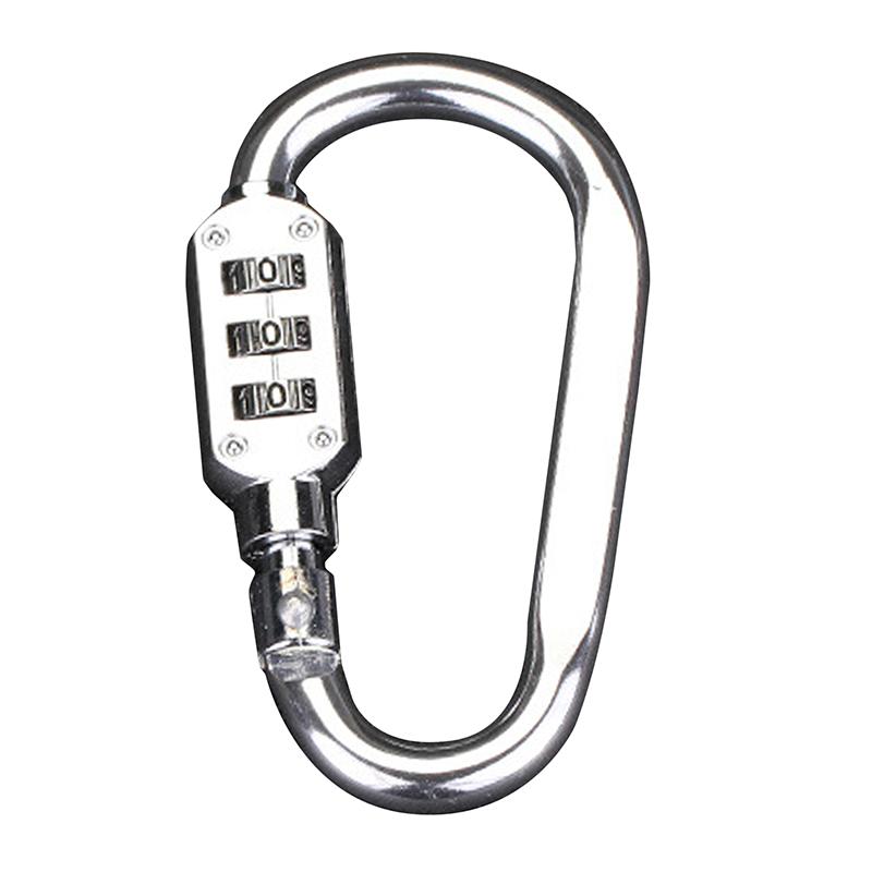 D-type Professional Climbing Carabiner D Shape Mountaineering Buckle Hooks Safety Lock Outdoor Climbing Equipment Accessory