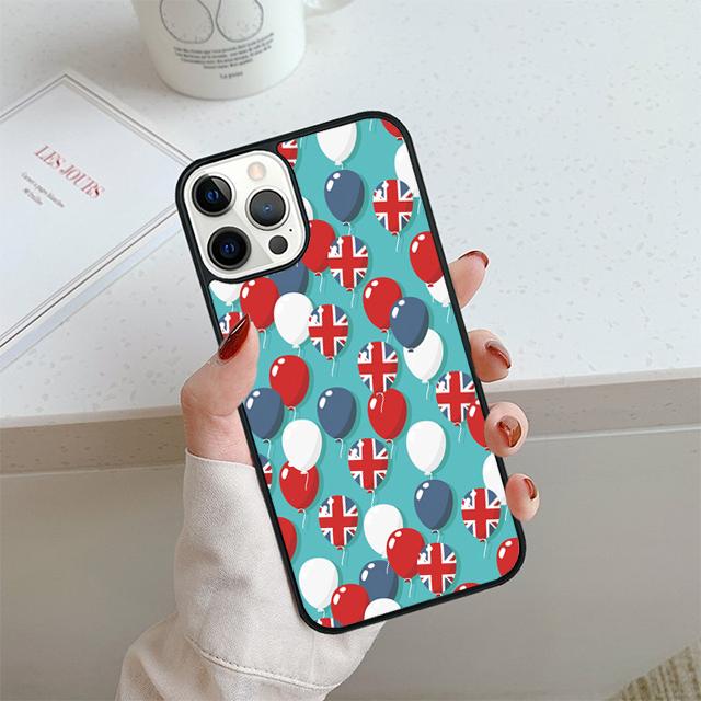 Telephone Box London Union Jack Phone Case For iPhone 17 Air 13 12 14 15 16  Cover For Apple Pro Max 6S Plus