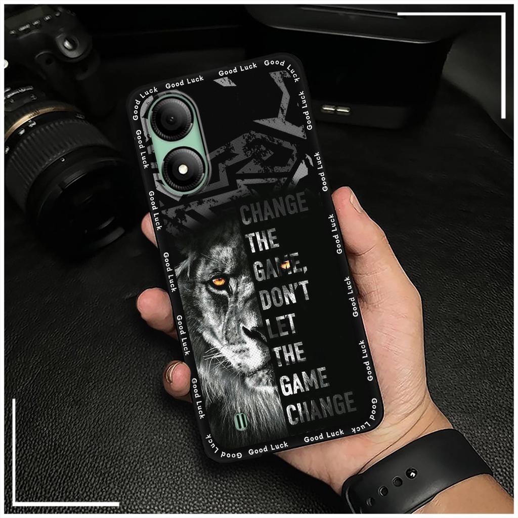 Waterproof Graffiti Phone Case For ZTE Blade A33s Cute Silicone Shockproof Full Wrap Dirt-resistant Protective TPU