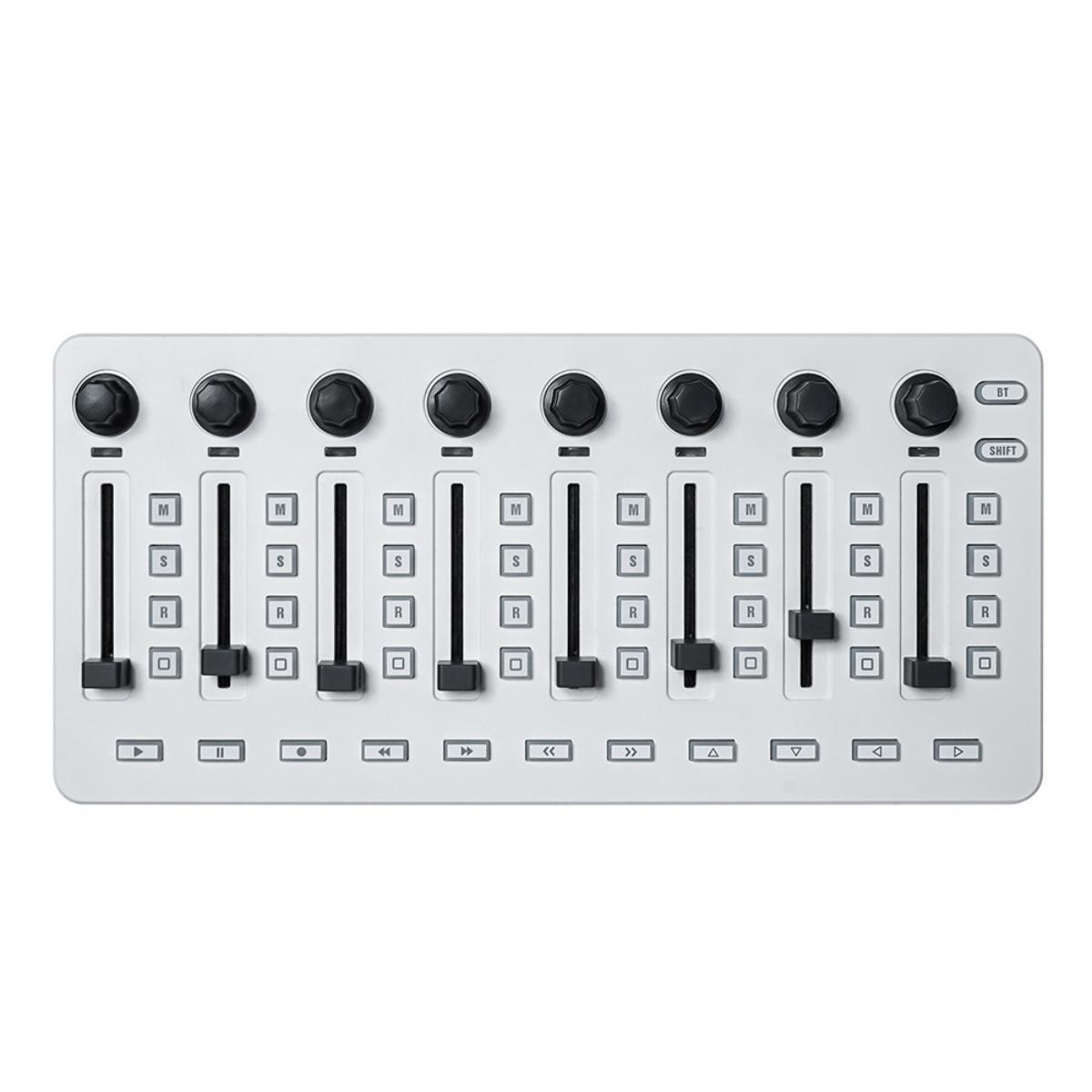 

M-VAVE SMK-25 USB MIDI клавиатура контроллер мини 25-клавишная беспроводная с 8 подсвеченными барабанными пэдами и музыкальным продакшеном, программное обеспечение в комплекте
