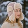 Thickened Winter Plush Hat Fleece Earflap Hat Fashion Ear Protective Hat  Women
