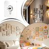 20Pcs Adhesive Wall Hooks Clear Closet No Residues Traceless Non Nail Adhesive Wall Hook For Bathroom Cabinet Hook