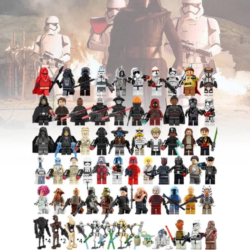 Complete Moc Building Blocks Figures Set With High Quality Abs Plastic Material For Creative Play And Collecting