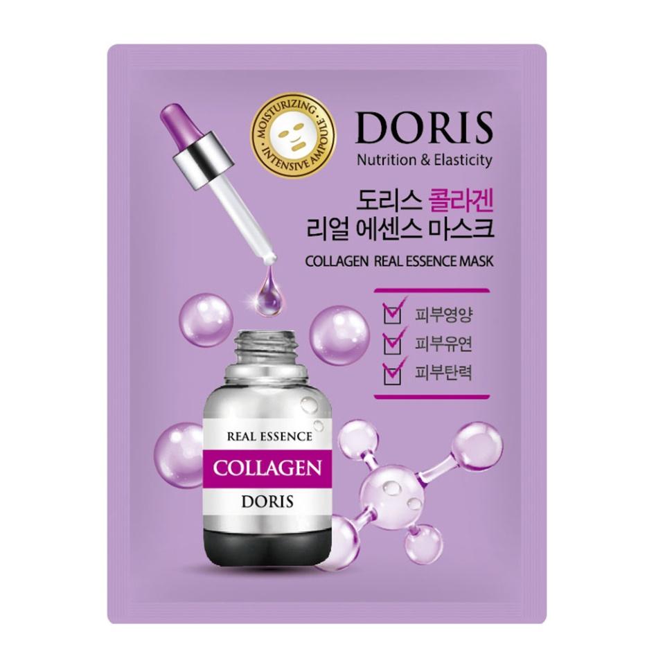 

DORIS COLLAGEN REAL ESSENCE MASK Тканевая маска для лица с коллагеном 25мл