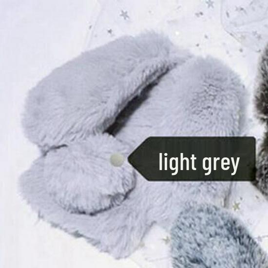 Rex Rabbit Ears Velvet iPhone Case for Apple X, 8, 7, 6, 6s, XRplus - Cute, Soft, Furry, Female-Friendly