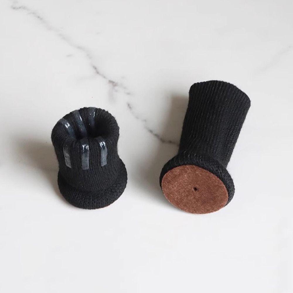 4pcs High Elastic Chair Leg Cover Scratch Prevention Chair Floor Protectors  Furniture Protection