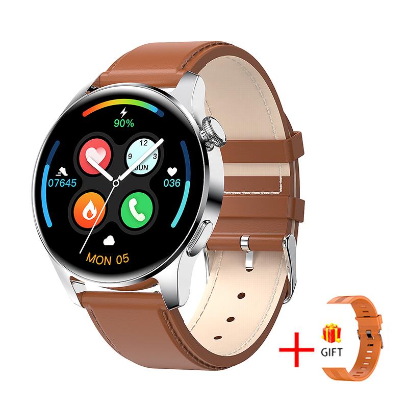 Luksusowy Smartwatch Męski Lokalizator GPS Zegarek Fitness Wodoodporny Sportowy na Nadgarstek Inteligentne Smartwatche Dla Kobiet Xiaomi
