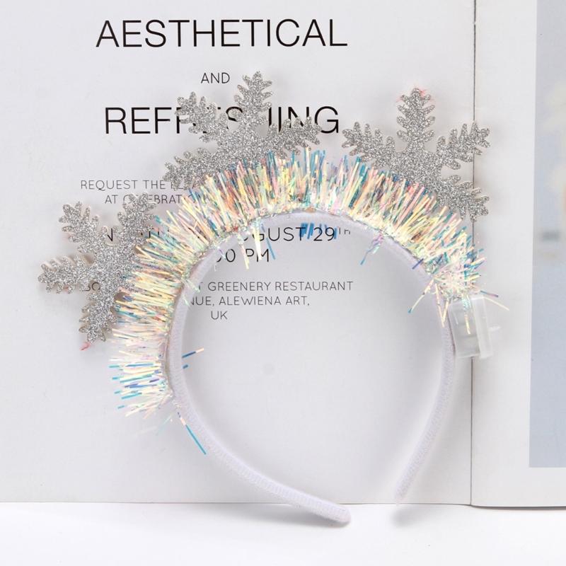 Weihnachtsthema Haarband Feiertagsfrisur Cosplay-Kostüm Weihnachtsfeier Requisite Neujahrsfest Kopfbedeckungs-Accessoires