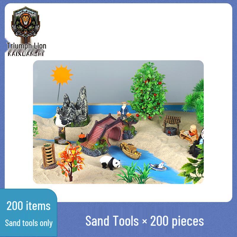 Portable Sand Therapy Kit for Children