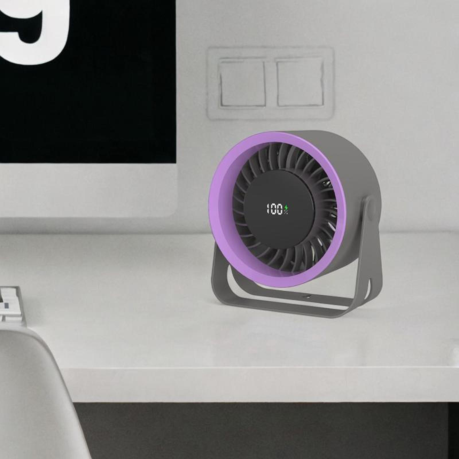 

Настольный вентилятор персональный компактный легкий настенный циркулятор портативный для работы и путешествий серый