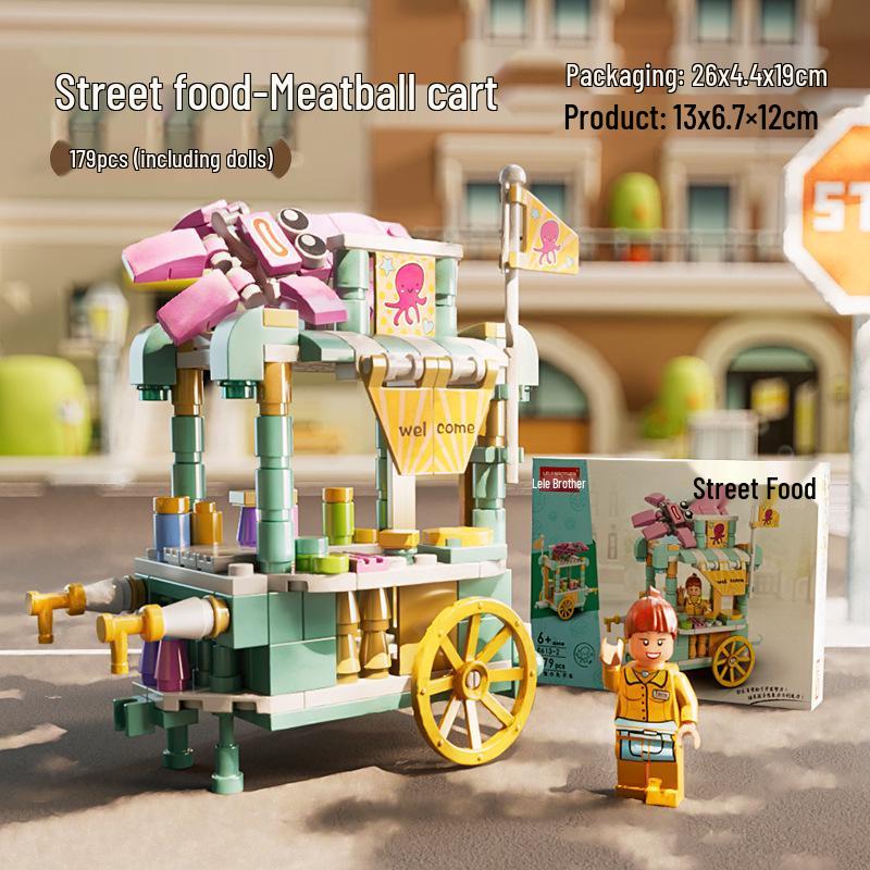 City Architecture Building Blocks Set: Compatible with Lego, Educational Toy for Boys & Girls