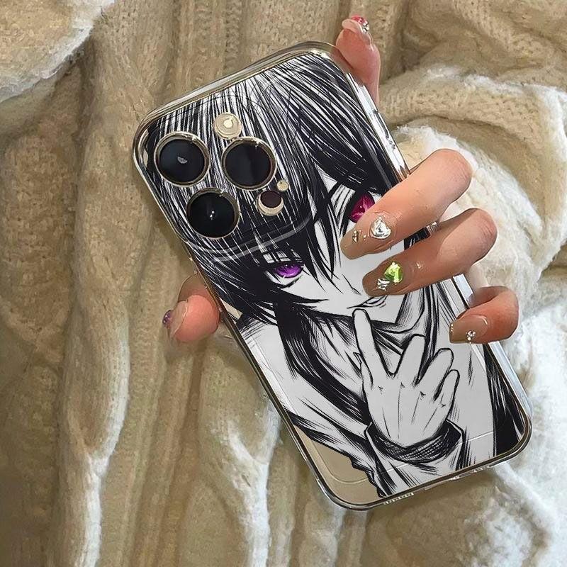 Luxury Anime Cartoon Cute Code Geass Phone Case For Xiaomi Redmi Note 15C 14 13 12 12S 12C 11 10 10C 13C A1 A2 A3 Pro Plus 4G 5G