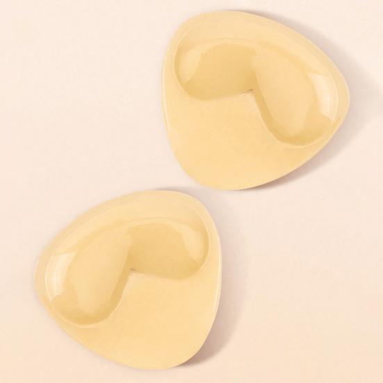 1 пара двосторонніх самоклеючих накладок на бюстгальтер, багаторазові, для пуш-апу, самоклеючі, для підйому грудей, для бікіні, купальника, спортивного бюстгальтера