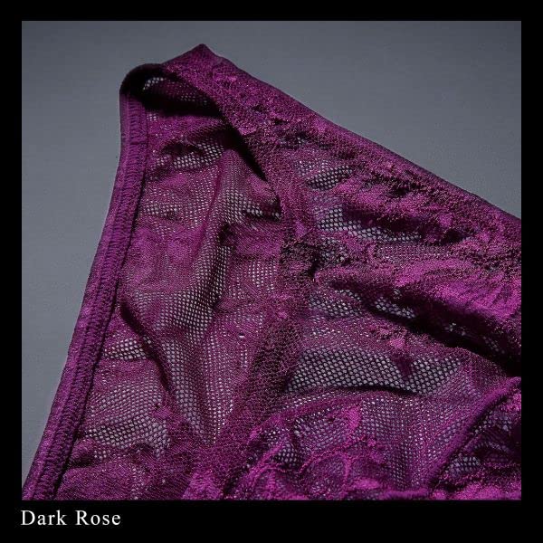 Bărbat LEONARDO pantaloni spate complet bikini cu dantelă M L LL seria 001 Zi [himico] pentru bărbați Tatălui (DRO-roz închis, L)