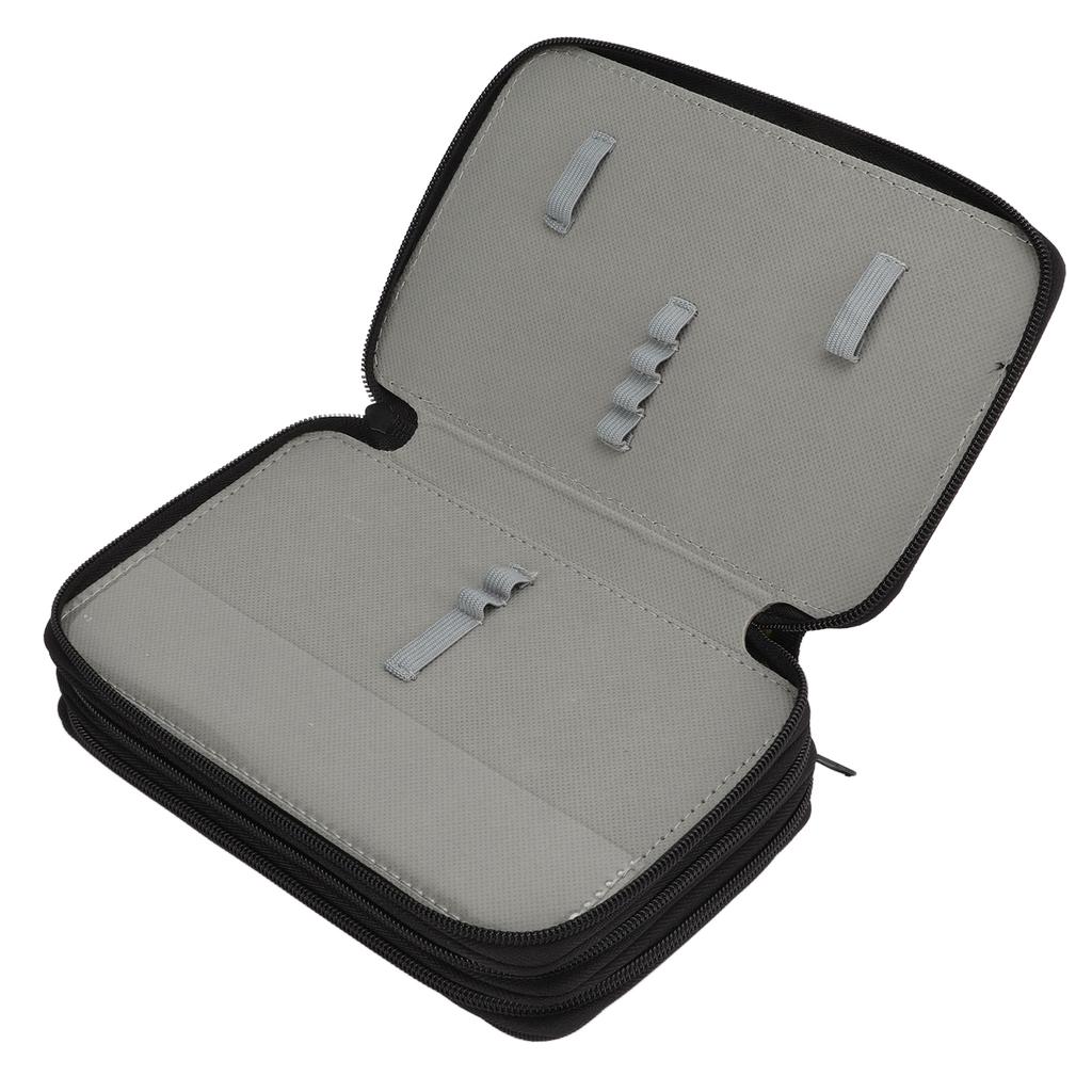 Trousse à crayons Exquise Haute Durabilité Grande Capacité Sensation Confortable Grande Trousse à Crayons pour Maison École Voyage