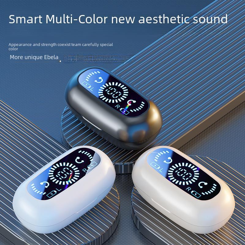 New Bone Conduction Bluetooth Sports Headset with Digital Display and Long Battery Life