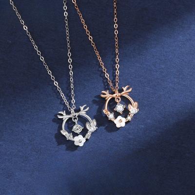 Original Yilu Has Your Necklace, Female Korean Diamond-encrusted Simple and Versatile Niche High-end Jewelry