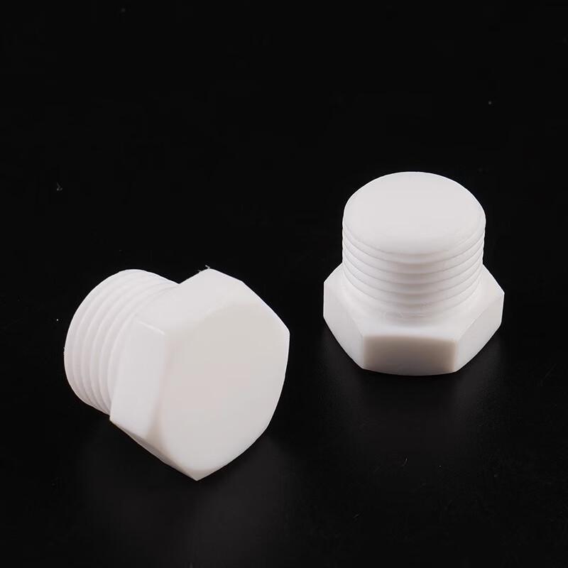 PTFE Hexagonal Threaded Pipe Plug