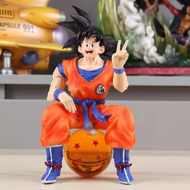 

Dragon Ball Anime Vegeta Son Goku Figurine Sitting Action Figures Pvc Model Statue Collection Decoration Desktop Toys Gifts