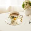 Ceramic Coffee Cup with Saucer Cappuccino Multi Purpose Unique Gadget Accessories Home Decor