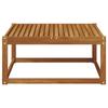 Outdoor Natural Table 79 X 79 X 37 Cm