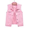 Gilet di Jeans da Donna Giacca Primavera Streetwear Abbigliamento Donna Cappotti Abiti alla Moda Casual Vintage Elegante Senza Maniche