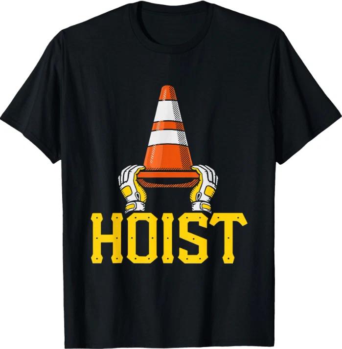 

Pittsburgh Hoist The Traffic Cone T-Shirt L
