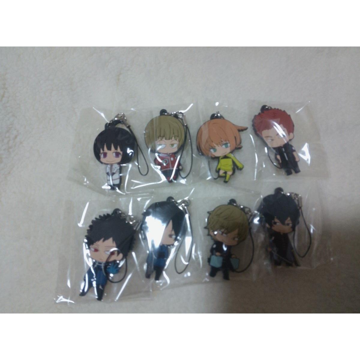 Used World Trigger Rubber Strap Collection 2nd Comp Set