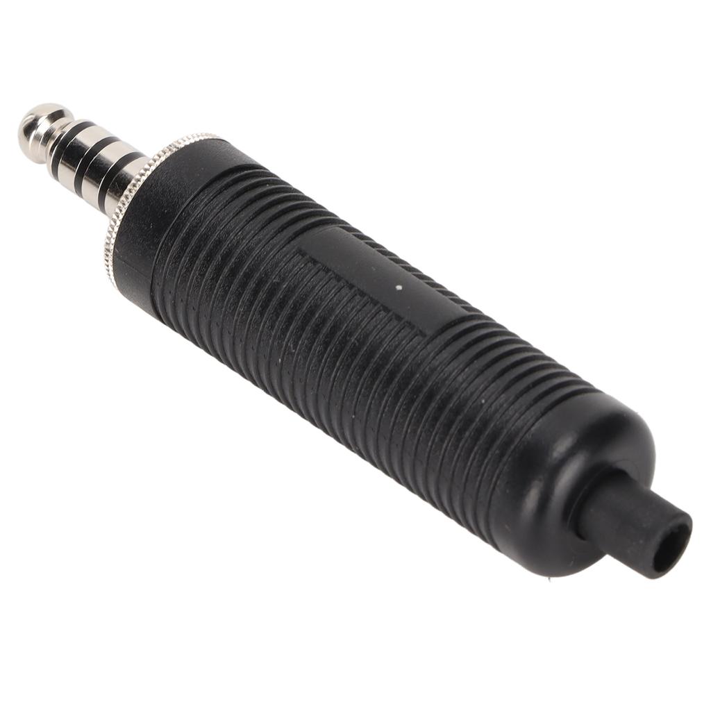 Helicopter Plug Headset Adapter U‑174 U Solder Type Connector for David Clark Military Helicopter Headset