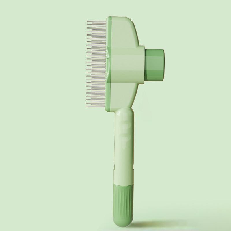 

Pet Grooming Brush Cat Hair Comb Pet Cleaning Comb For Dog Cat Grooming жёлтый