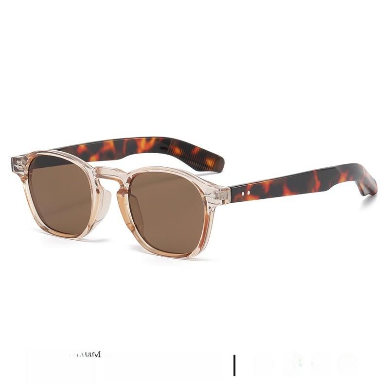 Vintage Round Sunglasses With Uv400 Protection For Outdoor Travel And Fashion Style