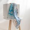 Mulberry Silk Silk Scarf for Mother In Law and Elder Gift Thin Sunshade Women's Square Scarf Elegant and Versatile