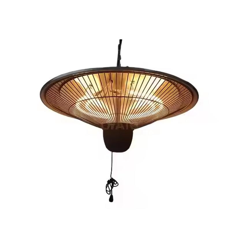 Ceiling Heater Electric Infrared Outdoor Patio Heater Modern Style Mushroom Design for Outdoor Heating