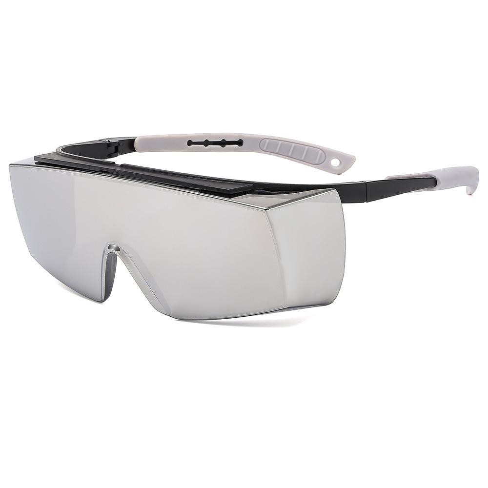 Trendy Windproof & UV-Protective Outdoor Cycling Sunglasses - Stylish and Colorful Sports Design