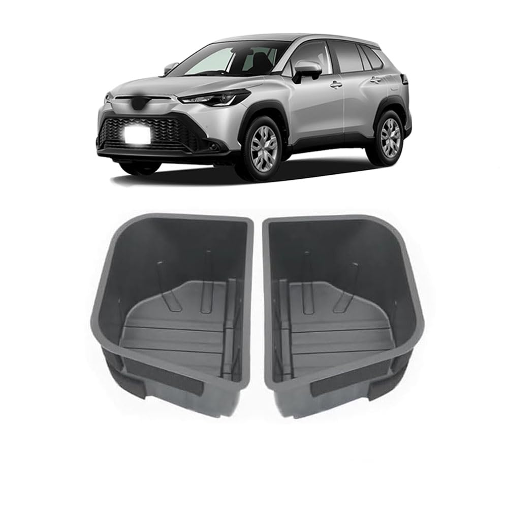 For the New Corolla Cross and MXGA1 Custom Parts Include Rear Trunk Storage Interior Rear Side Trunk Boxes In Black and Dedicated Corolla Cross