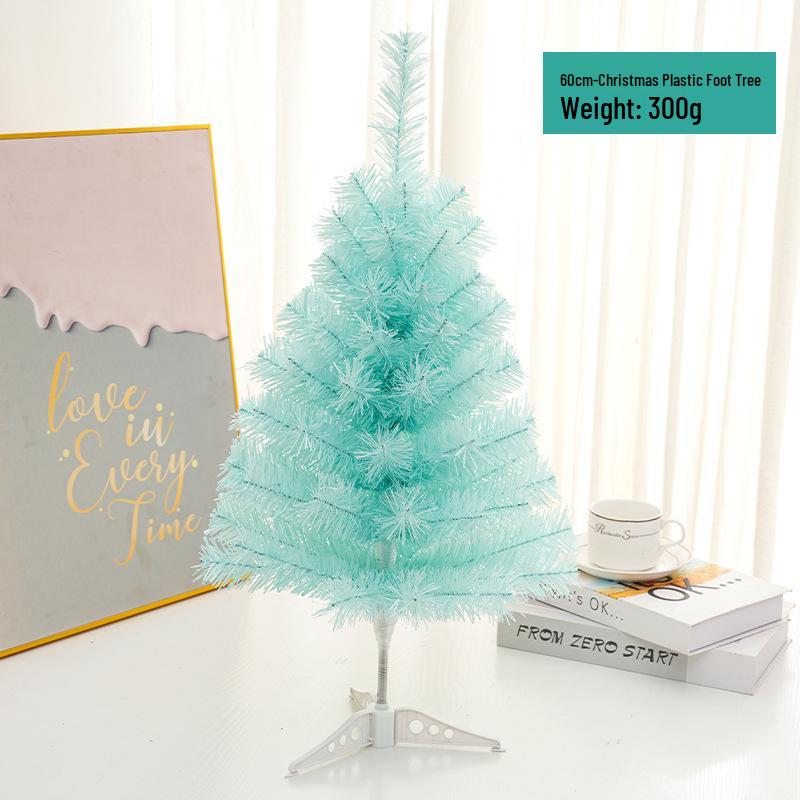 Mini Pink Tabletop Christmas Tree Ornament, 45/60cm - Festive Holiday Decoration