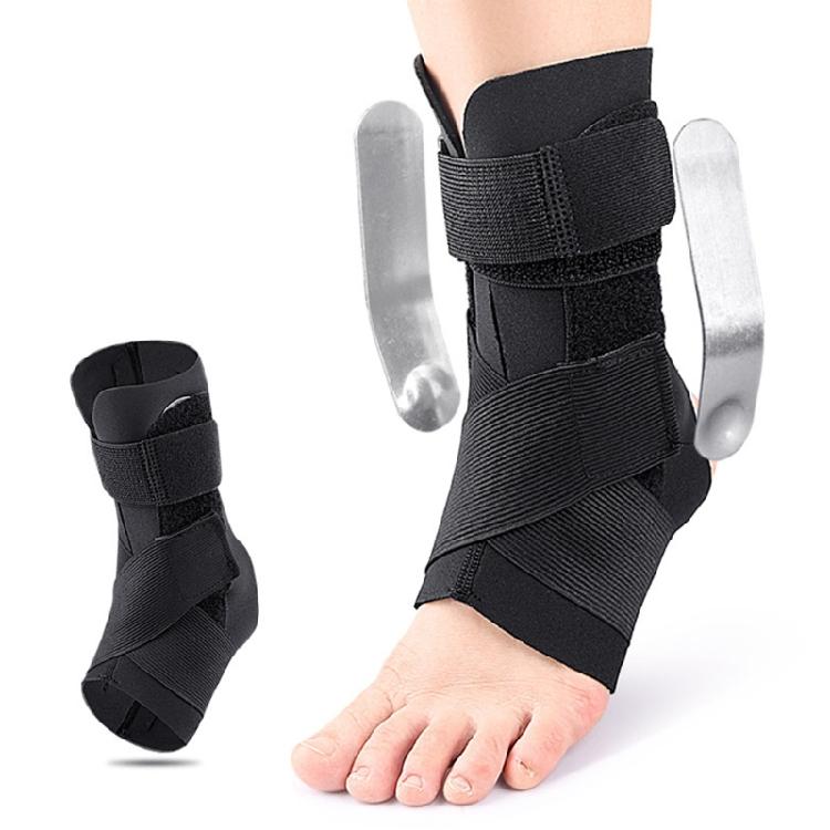 Ankle Brace with Side Stabilizers Adjustable Ankle Support for Sprains,Sports Injuries Ankle Support for Running Sports