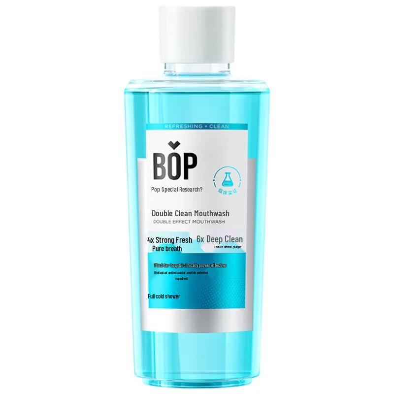 

Bop Double Clear Mint Mouthwash 500ml