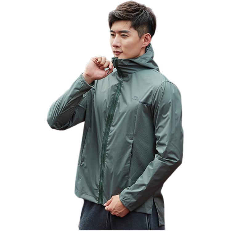 Decathlon Casual Hooded Loose Windproof Waterproof Jacket Coats Men's
